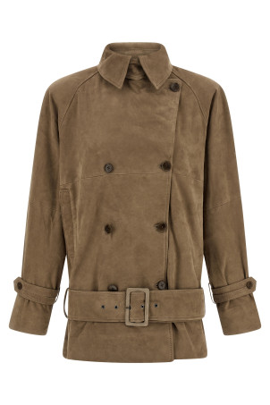 Замшева куртка Бежева ROTATE BIRGER CHRISTENSEN 11531016831683