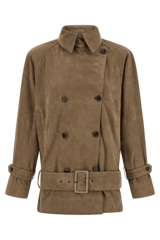 Замшева куртка Бежева ROTATE BIRGER CHRISTENSEN 11531016831683