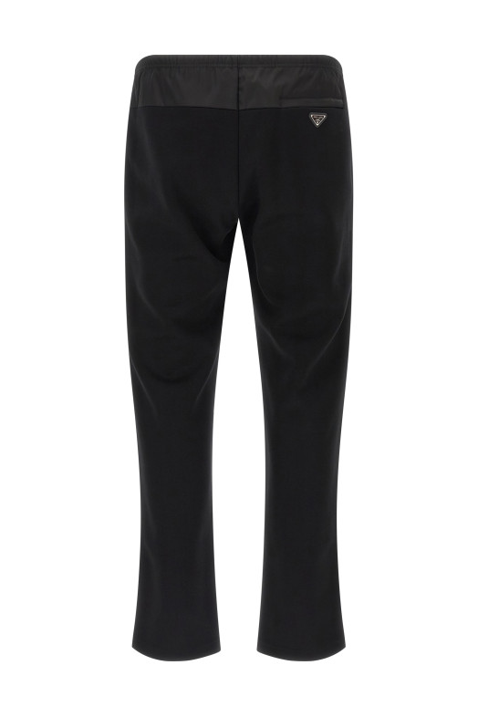 Спортивні штани з нейлоновою стрічкою Чорні PRADA UJP290SOOO11JEF0806