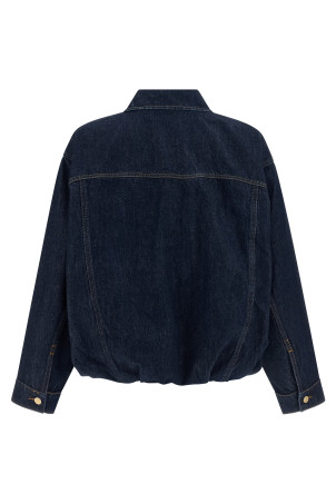 'Gathered' jacket Blue