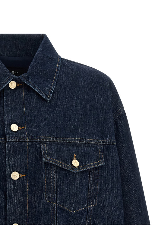 Куртка «Gathered» Синяя 7U5E0E48U71ZI