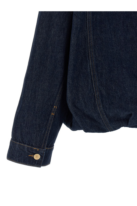 Куртка «Gathered» Синяя 7U5E0E48U71ZI