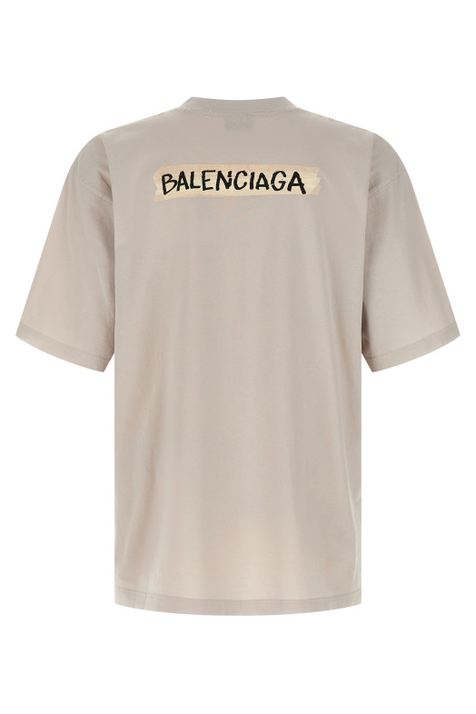 'Masking Tape' T-shirt Gray