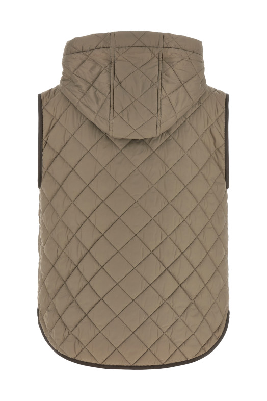 Стьобаний жилет Коричневий BRUNELLO CUCINELLI MR4057999C2741