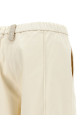 Штани з габардину Бежеві FABIANA FILIPPI PAD266F322L7840145