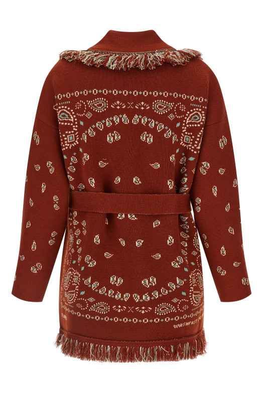 'Bandana' cardigan Brown
