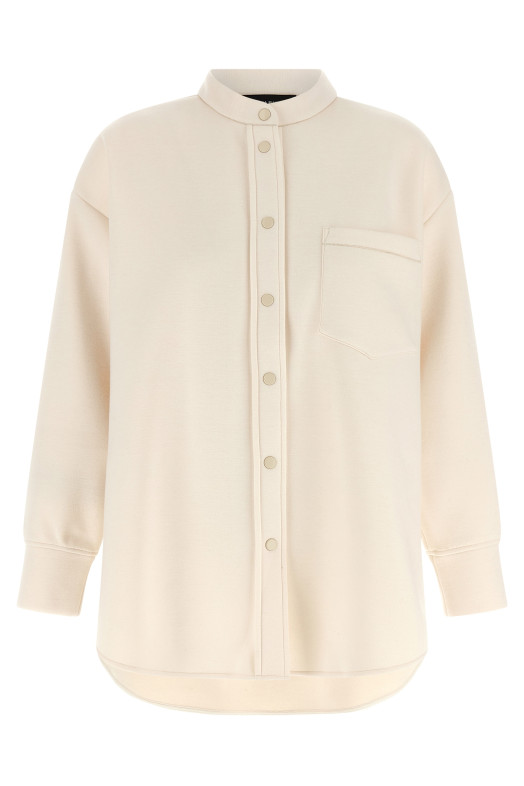 Кашемірова сорочка Scuba Бежева FABIANA FILIPPI GCD266F302L7490145