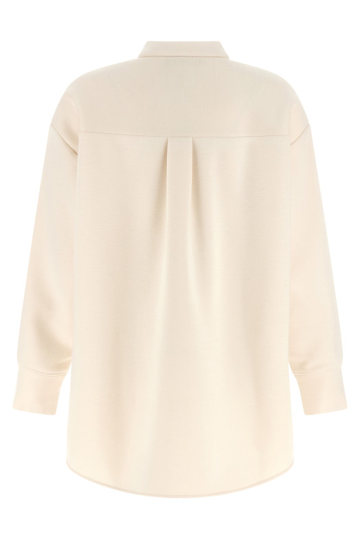 Кашемірова сорочка Scuba Бежева FABIANA FILIPPI GCD266F302L7490145