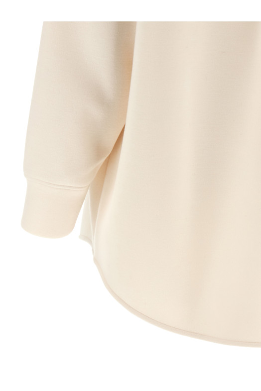 Кашемірова сорочка Scuba Бежева FABIANA FILIPPI GCD266F302L7490145