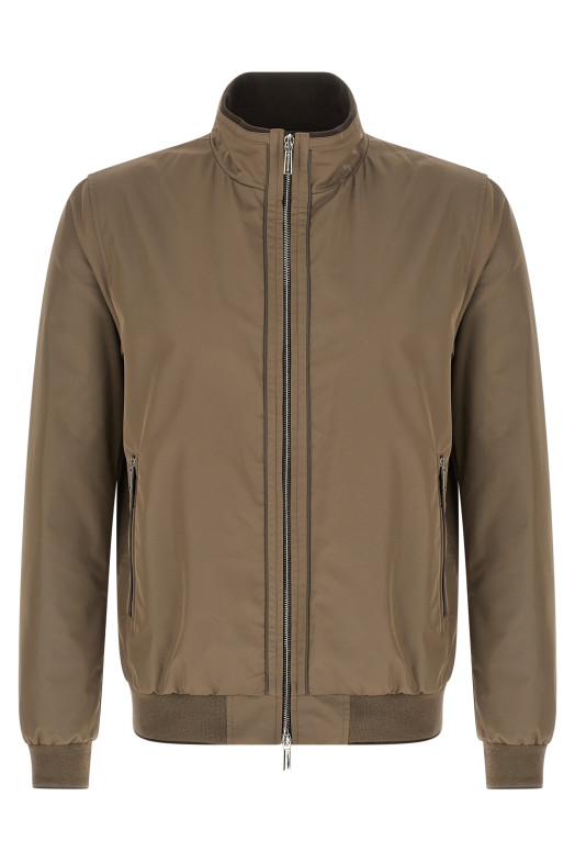 'Manetti-Wk' bomber jacket Beige