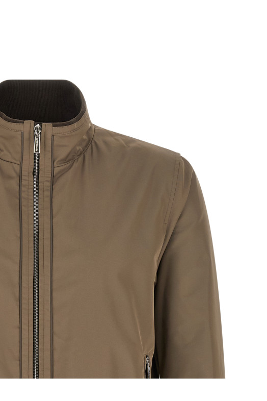 'Manetti-Wk' bomber jacket Beige