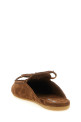 Suede sabots Brown