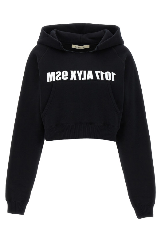 Logo print hoodie White/Black Logo print hoodie White/Black