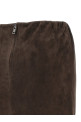 Suede skirt Brown