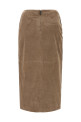 Кожаная юбка Бежевый ROTATE BIRGER CHRISTENSEN 11530016831683