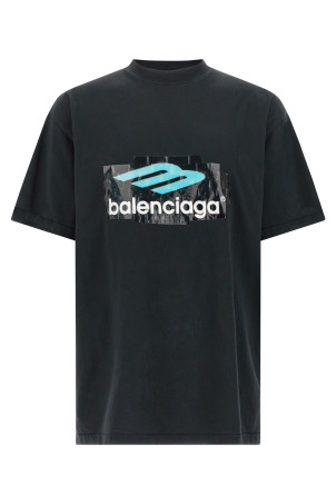 Printed T-shirt Black