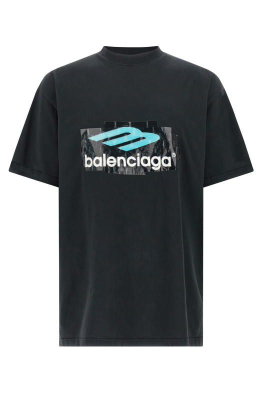 Printed T-shirt Black