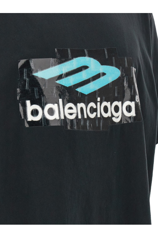 Printed T-shirt Black