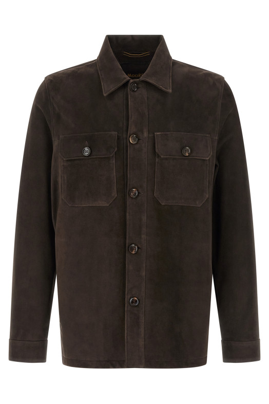 'Klaus' overshirt Brown