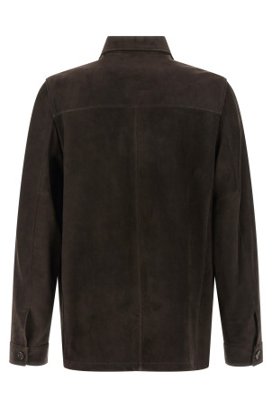 'Klaus' overshirt Brown