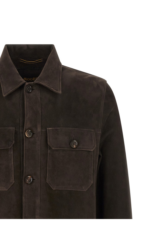 'Klaus' overshirt Brown