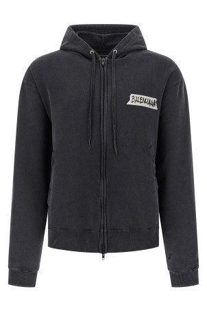 Худи с капюшоном «Masking Tape» Черный 850338TTVL71041