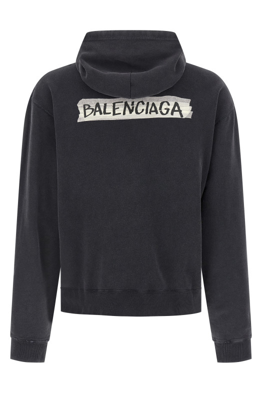 Худи с капюшоном «Masking Tape» Черный 850338TTVL71041