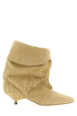 'Edrik' ankle boots Beige