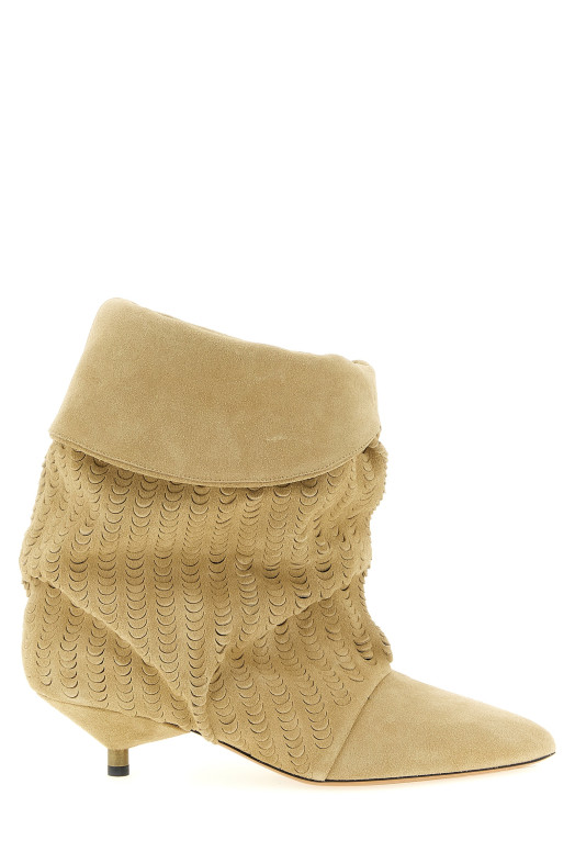 'Edrik' ankle boots Beige