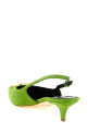 Suede slingbacks Green