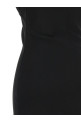 'Draped Padded Cup Mini' dress Black