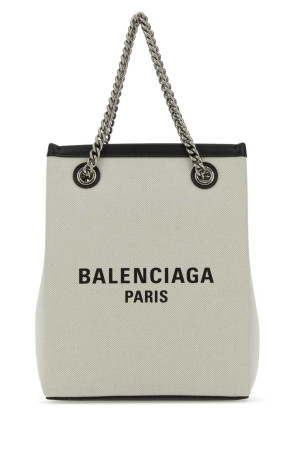 Песочная холщовая сумка Duty Free BALENCIAGA (7613032AAOK)