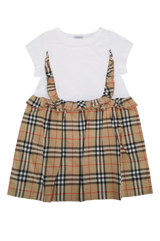 KG2 RHONDA FRILL White BURBERRY JR (8117420)