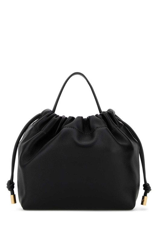 Black leather mini ChloÃ© Icons handbag CHLOE (CH26SP126R12)