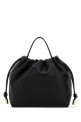 Black leather mini ChloÃ© Icons handbag CHLOE (CH26SP126R12)