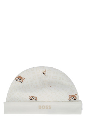 ENS.BODY+BAVOIR+BONNET White BOSS KIDS (J51035)