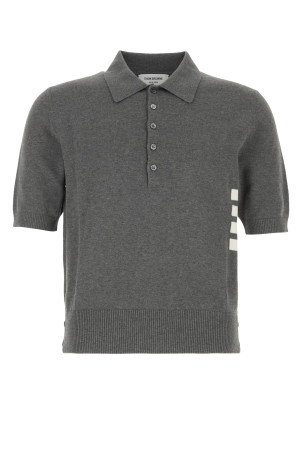 JERSEY STITCHRELAXED FIT SSPOLO IN COT THOM BROWNE (MKP135AY3043)