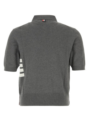 JERSEY STITCHRELAXED FIT SSPOLO IN COT THOM BROWNE (MKP135AY3043)