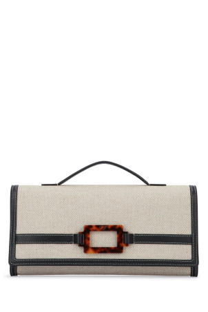 BELLE VIVIER TURTLE BUCKLE CLUTCH ROGER VIVIER (RBWAORC2200UER)