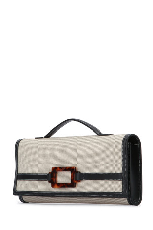 BELLE VIVIER TURTLE BUCKLE CLUTCH ROGER VIVIER (RBWAORC2200UER)