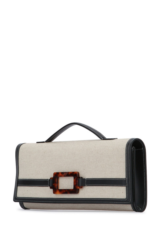 BELLE VIVIER TURTLE BUCKLE CLUTCH ROGER VIVIER (RBWAORC2200UER)