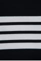 SCARF W/ ENGINEERED 4 BAR IN SOLID CLASS Black THOM BROWNE (UJH002A03037)