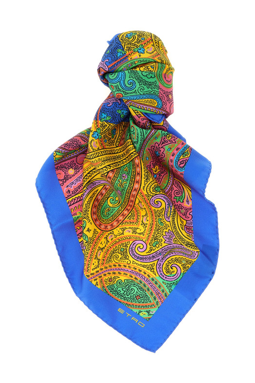 Шарф з квітковим візерунком «пейслі» Різнокольоровий ETRO WAXA0008AKE05X0850