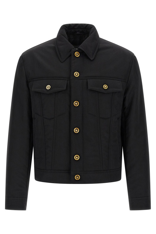 Куртка з ґудзиками «Медуза» Чорна 10222401A164501B000