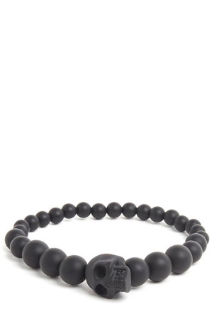 'Skull Ball' bracelet Black