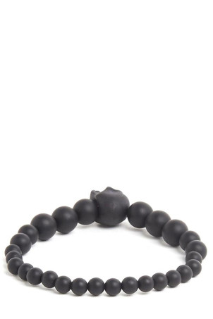 'Skull Ball' bracelet Black