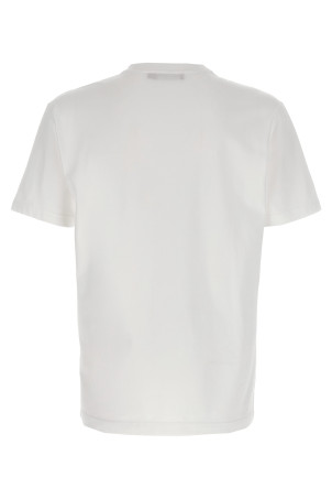 Flock print t-shirt Black-grey