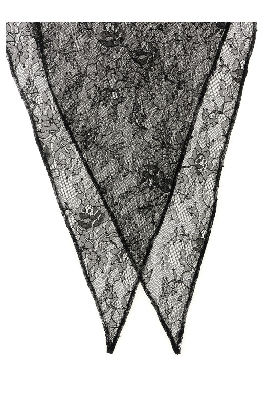 Lace bandana Black