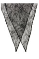 Lace bandana Black
