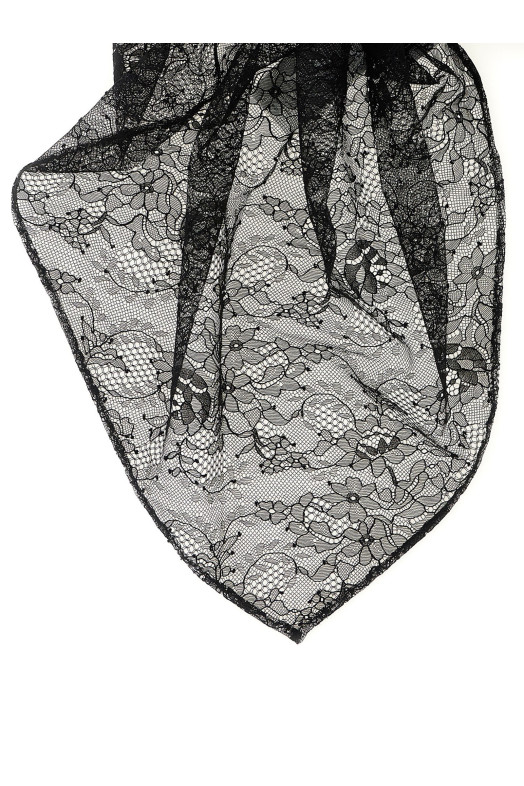 Lace bandana Black
